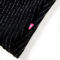 Gonna da Bambina con Vita Leopardata Nera 116 14481