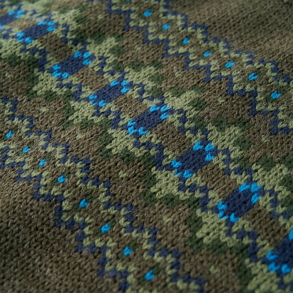 Maglione per Bambini Lavorato a Maglia Cachi 104 14485