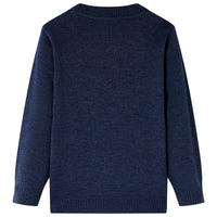 Maglione per Bambini Lavorato a Maglia Blu Marino 92 14499