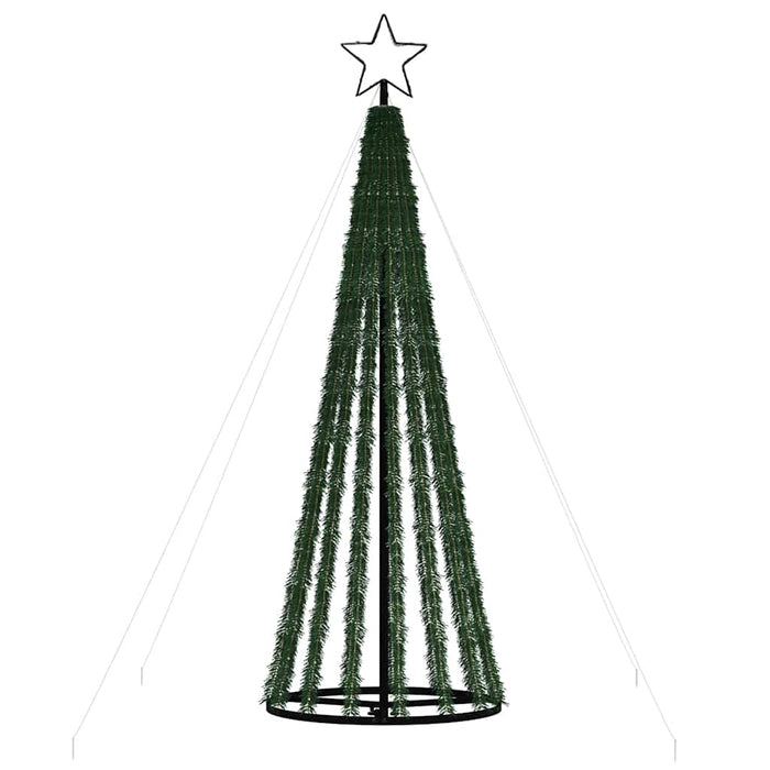 Albero di Natale a LED 275 LED Bianco Freddo 180 cm 358065