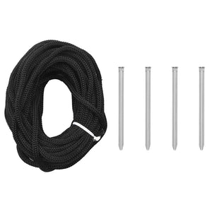 Albero di Natale a LED 275 LED Bianco Freddo 180 cm 358065