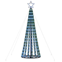 Albero di Natale a LED 275 LED Blu 180 cm 358066