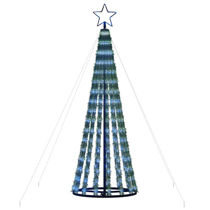 Albero di Natale a LED 275 LED Blu 180 cm 358066