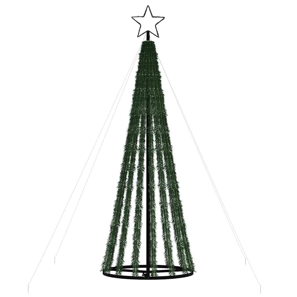Albero di Natale a LED 275 LED Blu 180 cm 358066
