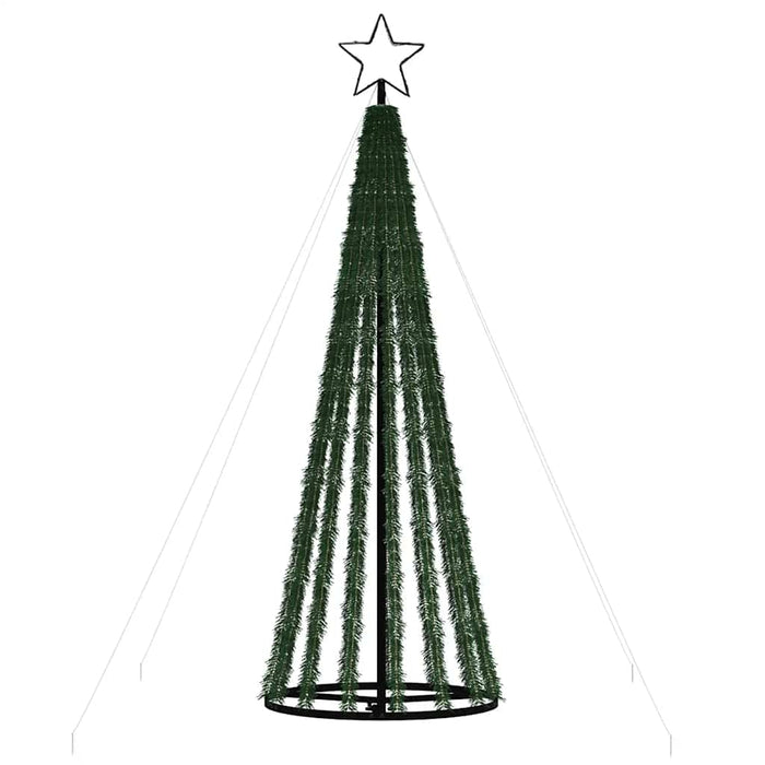 Albero di Natale a LED 275 LED Blu 180 cm 358066
