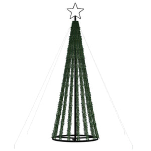 Albero di Natale a LED 275 LED Colorato 180 cm 358067