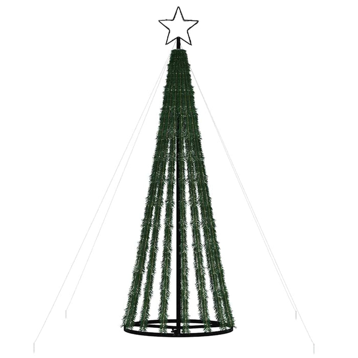 Albero di Natale a LED 275 LED Colorato 180 cm 358067