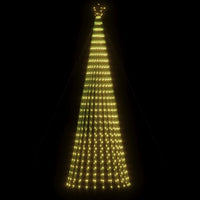vidaXL Albero di Natale a LED 688 LED Bianco Caldo 300 cm