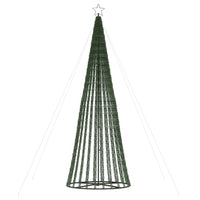 vidaXL Albero di Natale a LED 688 LED Bianco Caldo 300 cm