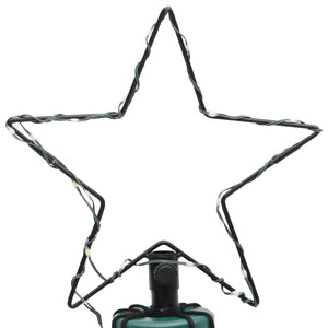 vidaXL Albero di Natale a LED 688 LED Bianco Caldo 300 cm