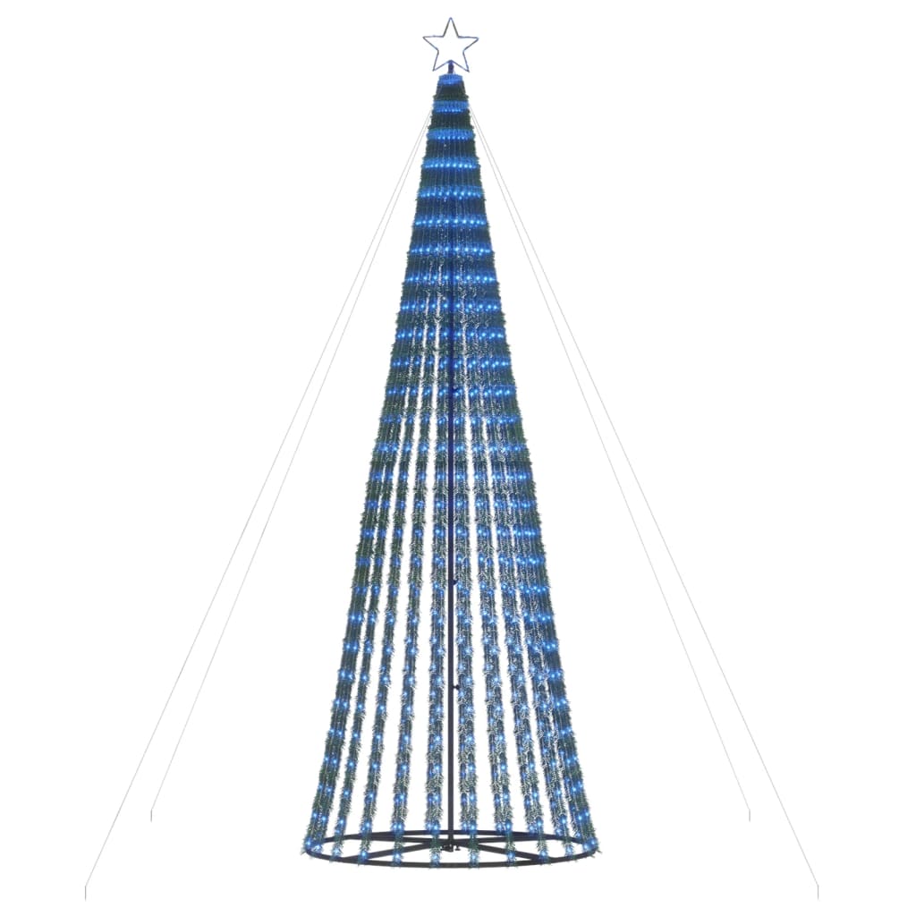 Albero di Natale a LED 688 LED Blu 300 cm 358070