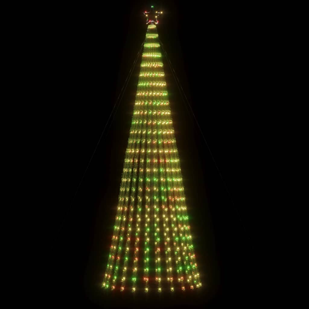 Albero di Natale a LED 688 LED Colorato 300 cm 358071