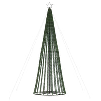Albero di Natale a LED 688 LED Colorato 300 cm 358071