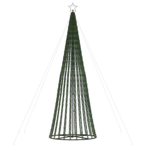 Albero di Natale a LED 688 LED Colorato 300 cm 358071