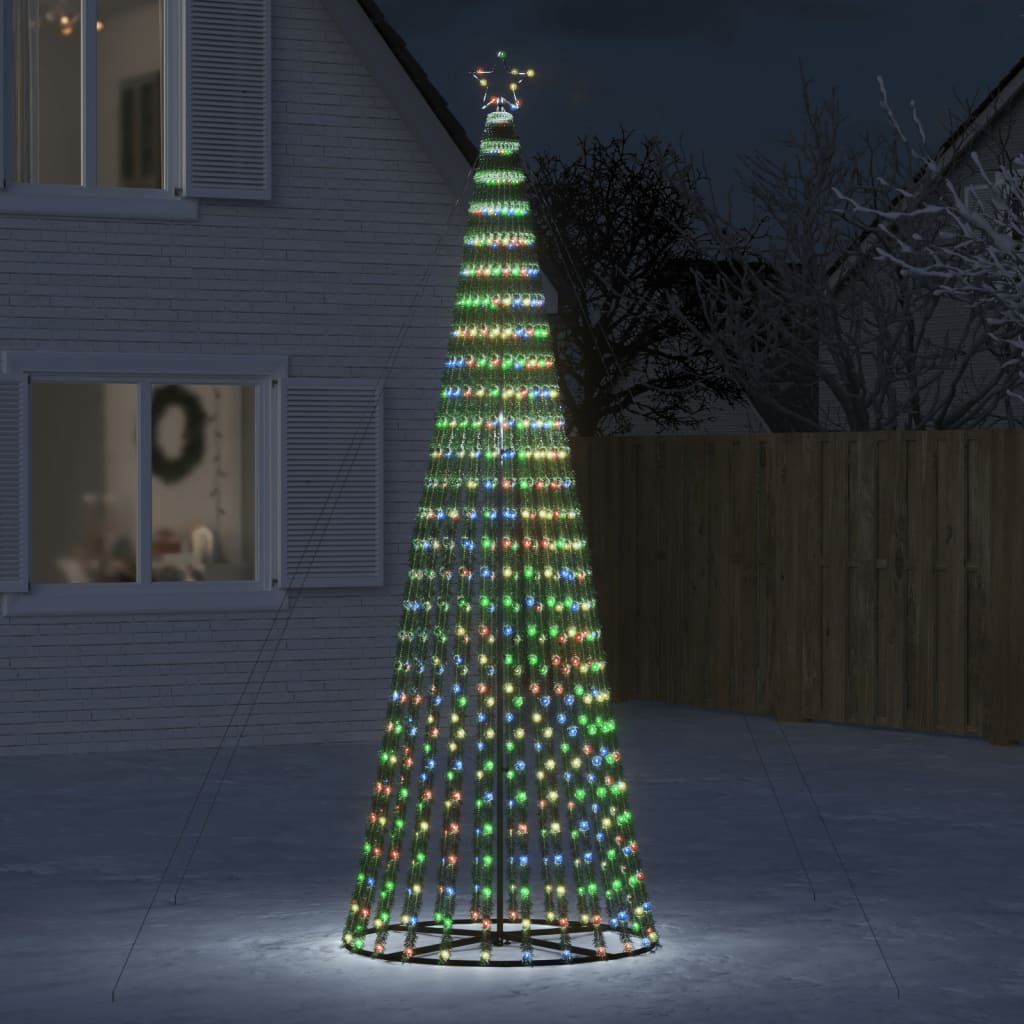 Illuminazione Albero di Natale a Cono 688LED Colorato 300cmcod mxl 107366