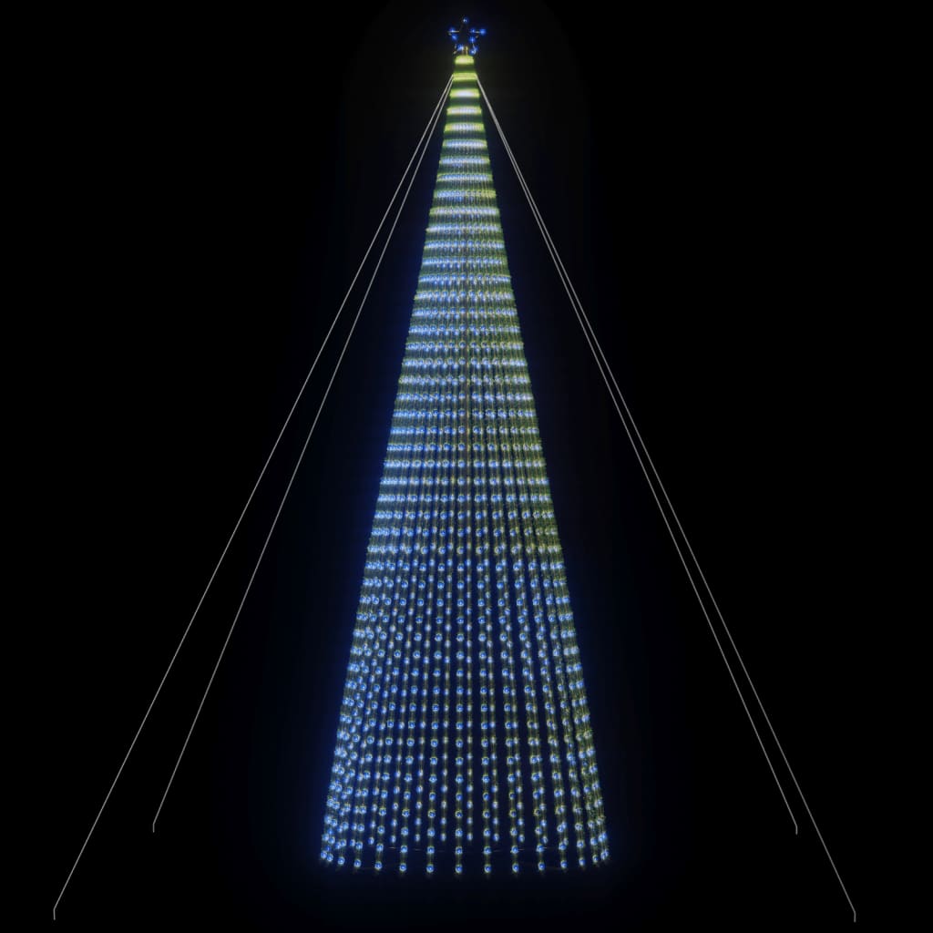 Illuminazione Albero di Natale a Cono 1544LED Blu 500cmcod mxl 131343