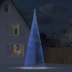 Illuminazione Albero di Natale a Cono 1544LED Blu 500cmcod mxl 131343