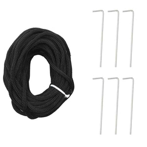 Albero di Natale a LED con Punte 220 LED Bianco Caldo 180 cm 358100