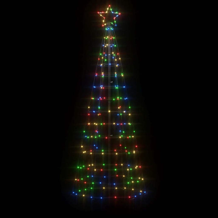 Illuminazione Albero di Natale Picchetti 220LED Colorato 180cmcod mxl 83434