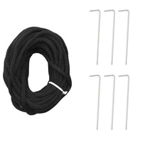 Albero di Natale a LED con Punte 220 LED Colorato 180 cm 358102