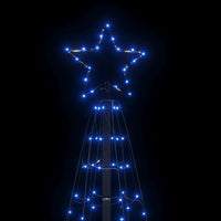 Albero di Natale a LED con Punte 220 LED Blu 180 cm 358103