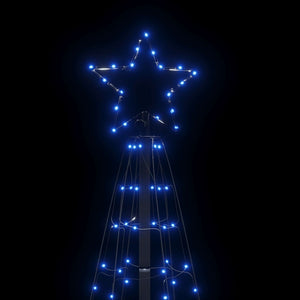 Albero di Natale a LED con Punte 220 LED Blu 180 cm 358103