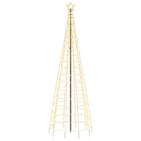 Albero di Natale a LED con Punte 570 LED Bianco Caldo 300 cm 358104