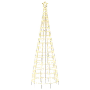 Albero di Natale a LED con Punte 570 LED Bianco Caldo 300 cm 358104