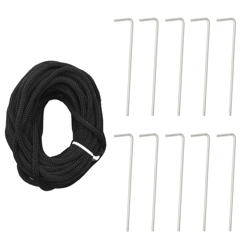 Albero di Natale a LED con Punte 570 LED Bianco Caldo 300 cm 358104