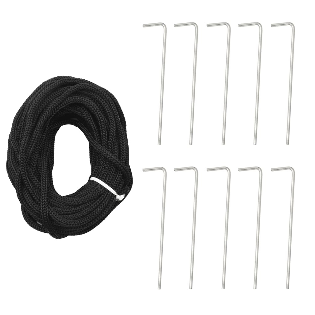 Albero di Natale a LED con Punte 570 LED Bianco Freddo 300 cm 358105