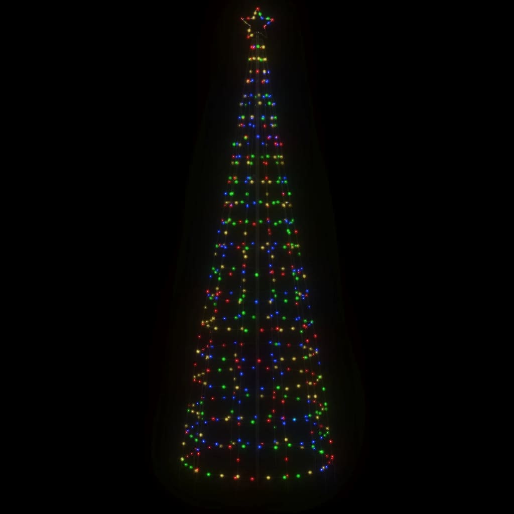 Illuminazione Albero di Natale Picchetti 570LED Colorato 300cmcod mxl 131349