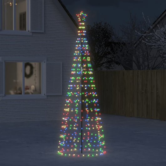 Illuminazione Albero di Natale Picchetti 570LED Colorato 300cmcod mxl 131349