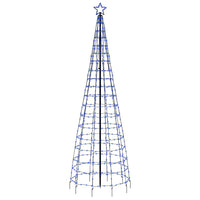 Albero di Natale a LED con Punte 570 LED Blu 300 cm 358107