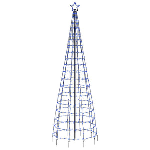 Albero di Natale a LED con Punte 570 LED Blu 300 cm 358107