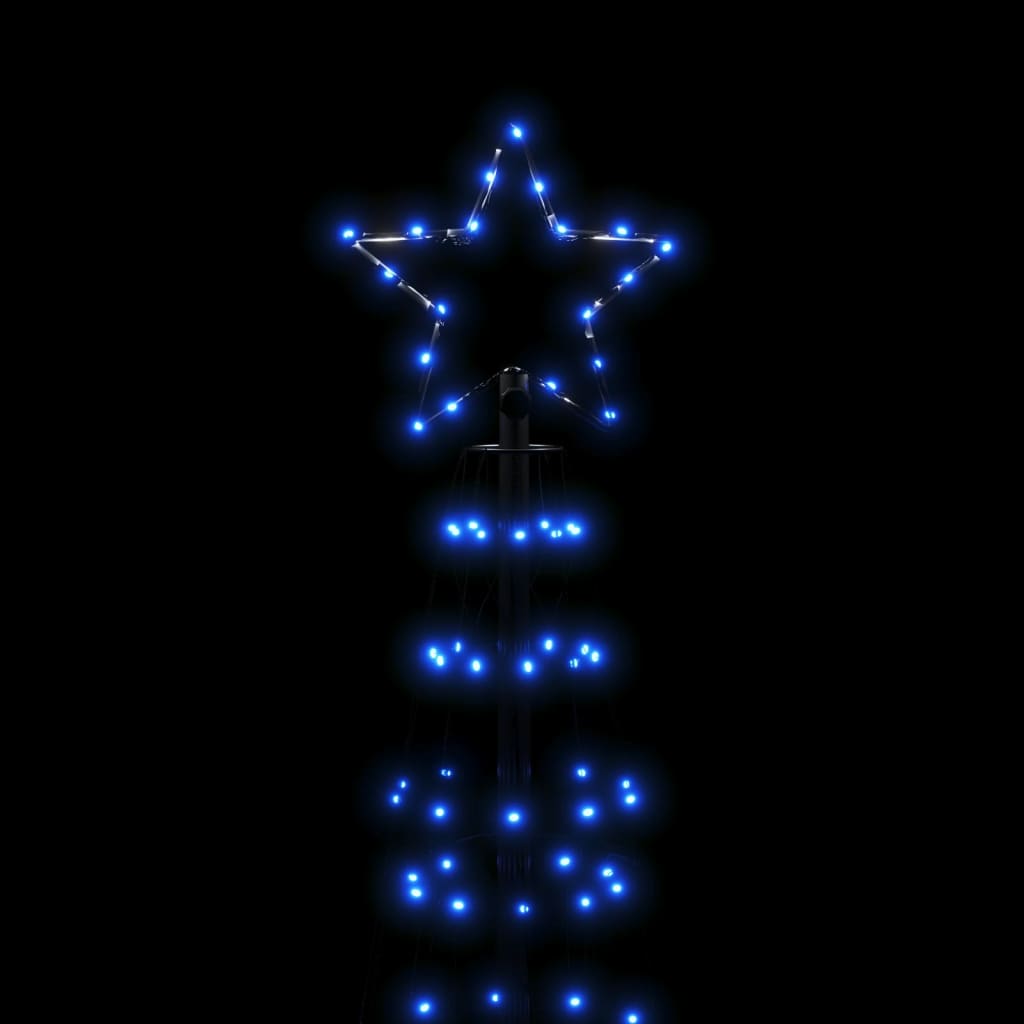 Albero di Natale a LED con Punte 570 LED Blu 300 cm 358107