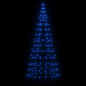 Albero di Natale a LED su Pennone 200 LED Blu 180 cm 358111