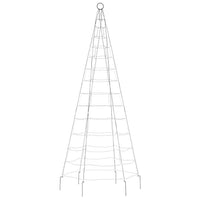 Albero di Natale a LED su Pennone 200 LED Blu 180 cm 358111