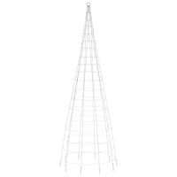 Albero di Natale a LED-Luci decorative natalizie su Pennone 550 LED Colorato 300 cm