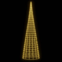 vidaXL Albero di Natale a LED su Pennone 3000 LED Bianco Caldo 800 cm