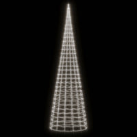 Albero di Natale a LED-Luci decorative natalizie su Asta 3000 LED Bianco Freddo 800 cm