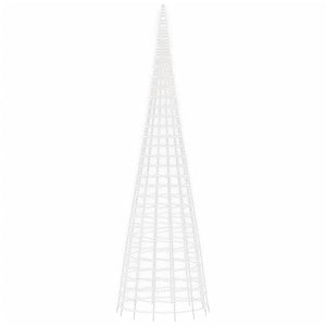 Luce Albero di Natale su Pennone 3000LED Bianco Freddo 800cm 358121