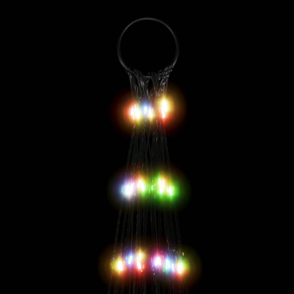 Albero di Natale a LED-Luci decorative natalizie su Pennone 3000 LED Colorati 800 cm
