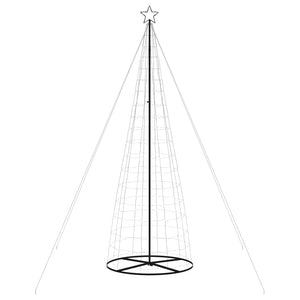 Albero di Natale a LED 570 LED Bianco Caldo 300 cm 358127