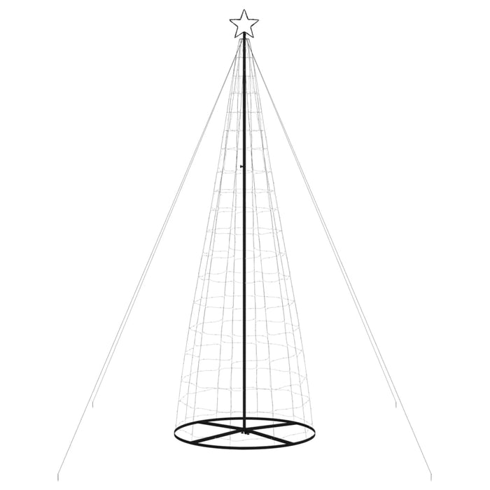 Albero di Natale a LED 570 LED Bianco Caldo 300 cm 358127