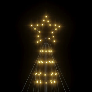 Albero di Natale a LED 570 LED Bianco Caldo 300 cm 358127