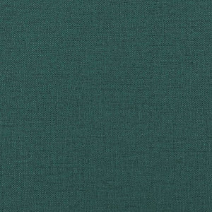 Poltrona Reclinabile con Poggiapiedi Verde Scuro in Tessuto