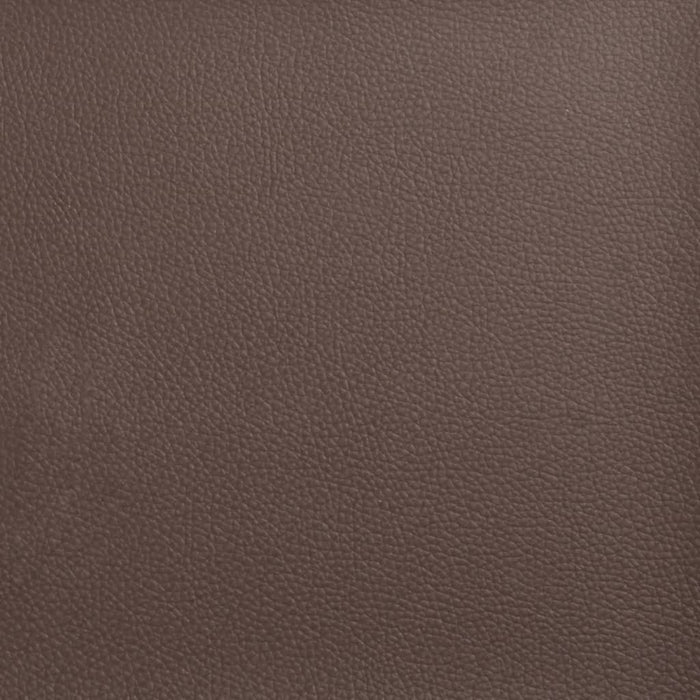 Poltrona Reclinabile Massaggio Poggiapiedi Marrone Similpelle 356634