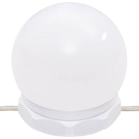 Toeletta con Luci LED Bianco 96x40x142 cm