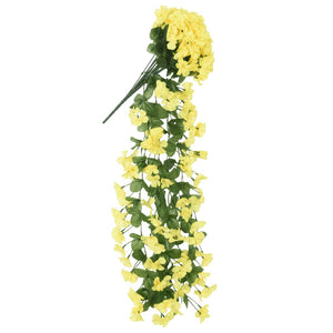 Ghirlande Fiori Artificiali 3 pz Giallo 85 cm 359048