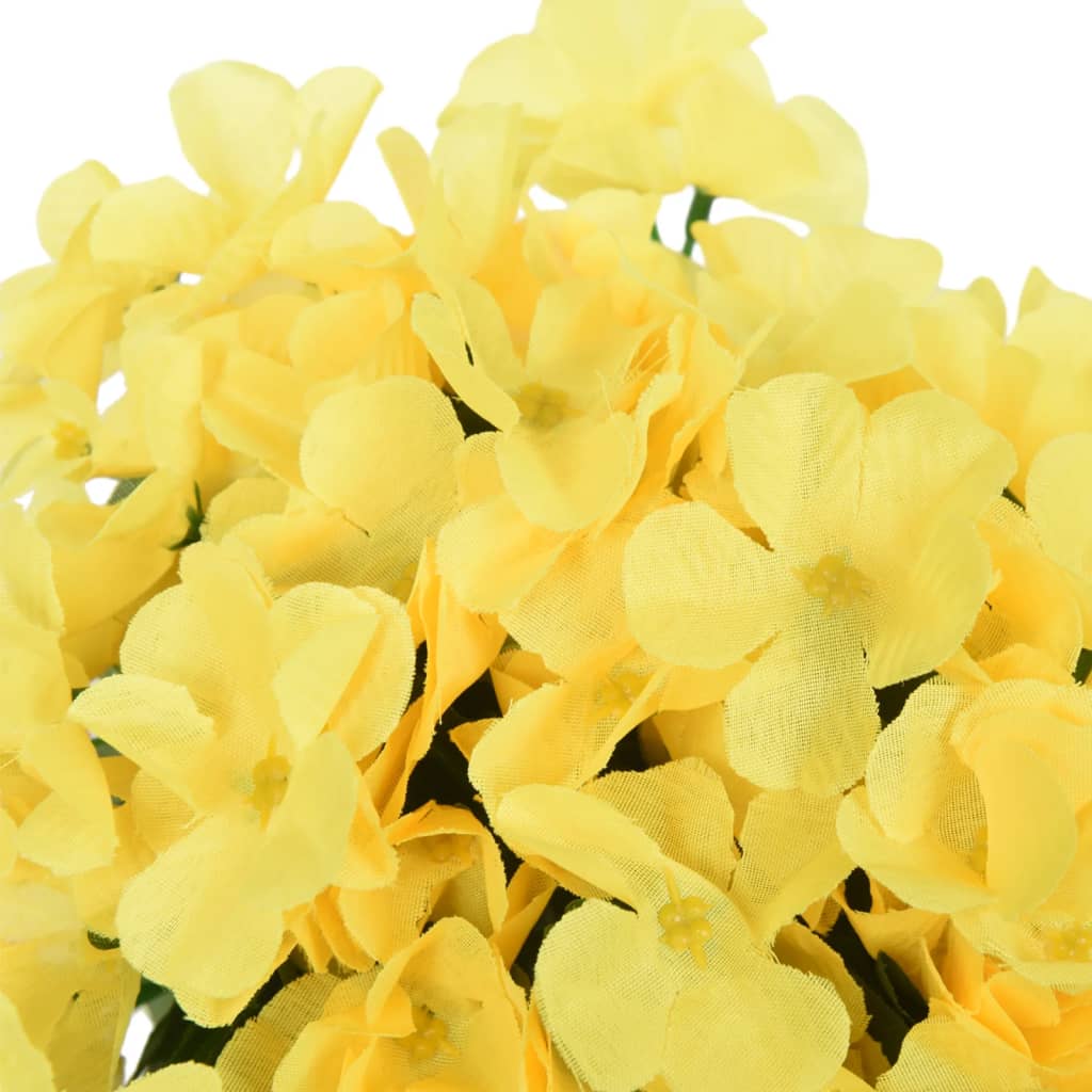 Ghirlande Fiori Artificiali 3 pz Giallo 85 cm 359048